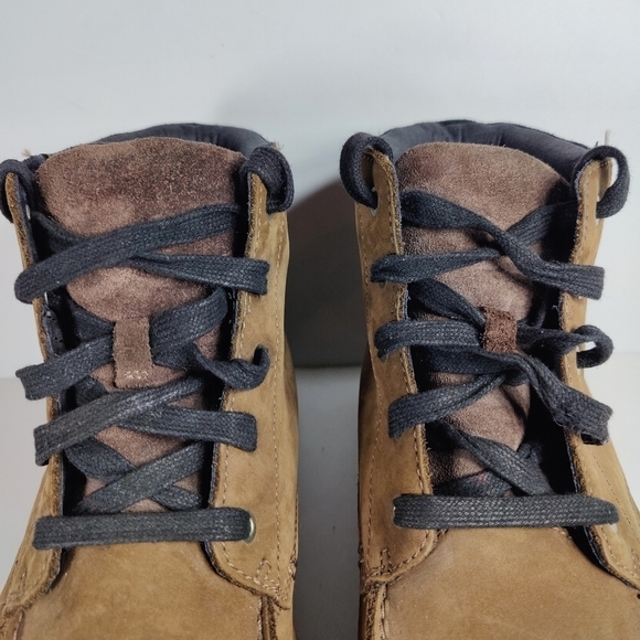 Sorel Madson Waterproof Leather Boots Brown/Black Men’s Shoes Size 11 main image 7